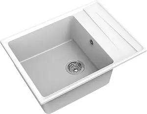 Мойка кухонная GranFest Level LV-660L иней Мойка кухонная GranFest Level LV-660L иней, 1