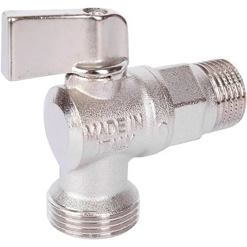 Кран шаровый угловой для бытовой техники ½&quot;н x ¾&quot;н Stout SVB-0059-001234