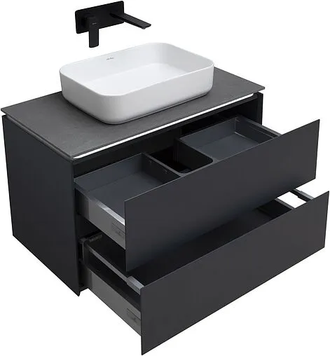 Тумба под умывальник подвесной Allen Brau Infinity 85 антрацит 1.21001.AM