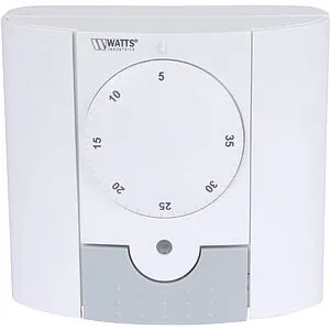 Проводной комнатный терморегулятор НЗ 230В WATTS BT-A230 V белый 10050977, 3