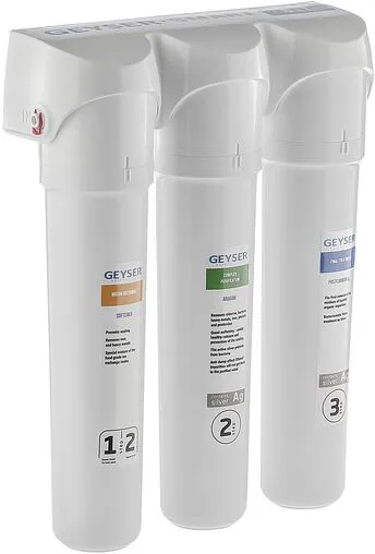 Фильтр под мойку для жесткой воды Гейзер Смарт 16028