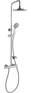 Душевая система с термостатом для душа Damixa Akita хром 409111000, 1