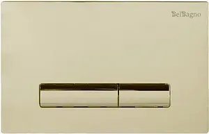 Клавиша смыва для унитаза BelBagno Genova BB022-GV-ORO золото Клавиша смыва для унитаза BelBagno Genova BB022-GV-ORO золото, 1
