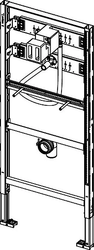 Инсталляция для писсуара TECEprofil U1 9320008