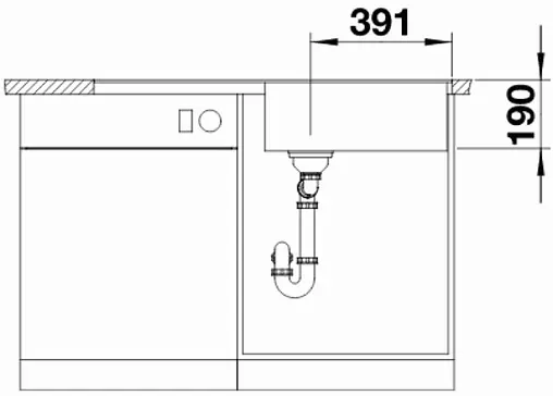 Мойка кухонная Blanco Metra XL 6 S-F 99 кофе 519157