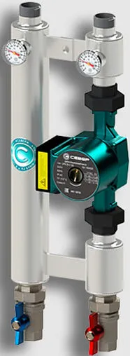 Насосный модуль с прямым контуром 1"в х 1"н Север R-P 25/6(Aisi) 1955097 с насосом Север-UPS 25-6 Насосный модуль с прямым контуром 1"в х 1"н Север R-P 25/6(Aisi) 1955097 с насосом Север-UPS 25-6