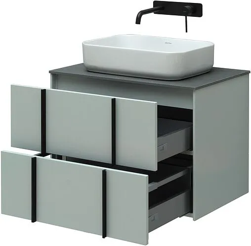 Тумба под умывальник подвесной Allen Brau Reality 70 папирус 1.32004.PWM