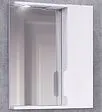 Шкаф-зеркало Jorno Moduo Slim 60 белый Mod.03.60/W