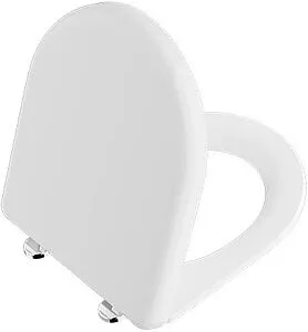 Крышка-сиденье для унитаза с микролифтом Vitra Liquid белый 137-003-009 Крышка-сиденье для унитаза с микролифтом Vitra Liquid белый 137-003-009, 1