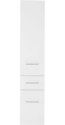 Шкаф-пенал подвесной Aquanet Порто 35 R белый глянец 00195732