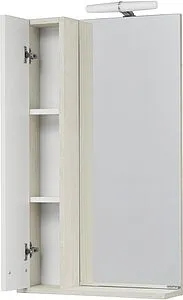 Шкаф-зеркало Aquaton Бекка PRO 50 L белый/дуб соммерсет 1A214502BAC20 Шкаф-зеркало Aquaton Бекка PRO 50 L белый/дуб соммерсет 1A214502BAC20, 3