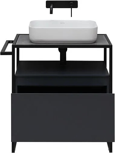Тумба-умывальник напольная Allen Brau Priority 70 антрацит 1.31001.AM+