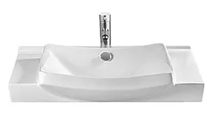 Тумба-умывальник подвесная Comforty Киото 75П белый/венге 00003132262CF Тумба-умывальник подвесная Comforty Киото 75П белый/венге 00003132262CF, 3