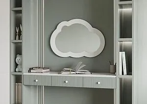 Зеркало Aquaton Каспер Облако 52 белый матовый 1A283602CRE20, 4