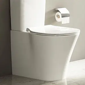 Унитаз-компакт безободковый Ideal Standard Connect Air AquaBlade белый E013701+E073401 Унитаз-компакт безободковый Ideal Standard Connect Air AquaBlade белый E013701+E073401, 3