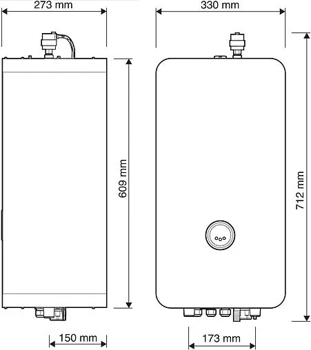 Котел электрический одноконтурный 12кВт Bosch Tronic Heat 3500 12 7738502585 Котел электрический одноконтурный 12кВт Bosch Tronic Heat 3500 12 7738502585