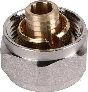 Концовка для труб из сшитого полиэтилена ¾&quot;ек x 16x2.0мм Rommer RFC-1020-001620, 1