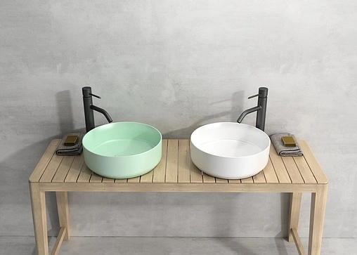 Раковина ISVEA Infinity 36 мятный 10NF65036-2T