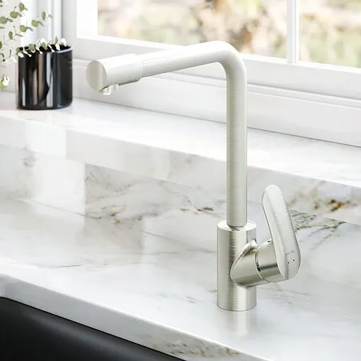 Смеситель для кухни с подключением к фильтру Am.Pm Like сатин F8005711