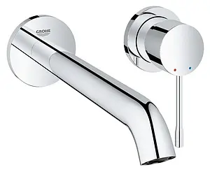 Смеситель для раковины из стены Grohe Essence New хром 19967001 Смеситель для раковины из стены Grohe Essence New хром 19967001, 1