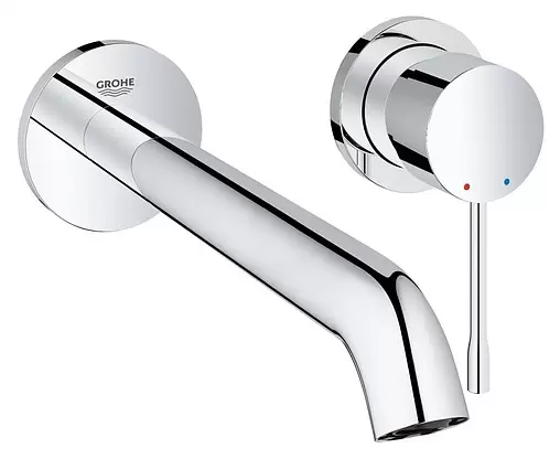 Смеситель для раковины из стены Grohe Essence New хром 19967001