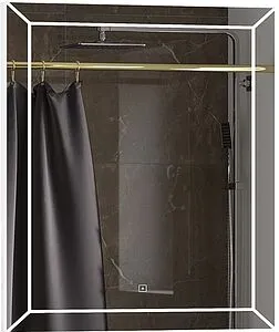 Зеркало с подсветкой Continent Kraft Led 80x90 ЗЛП626, 1