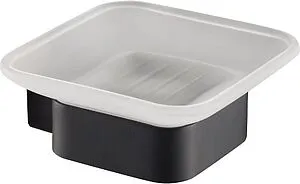 Мыльница Timo Selene чёрный матовый 14022/03 Мыльница Timo Selene чёрный матовый 14022/03, 1