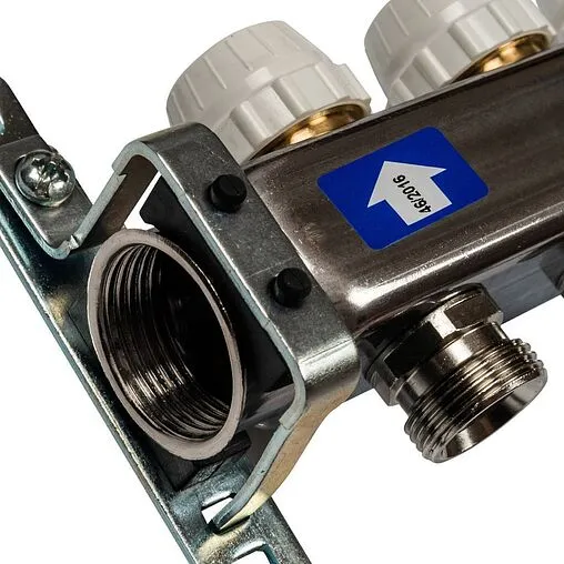 Группа коллекторная с расходомерами 3 отвода 1&quot;в/в x ¾&quot;ек Stout SMS 0917 000003