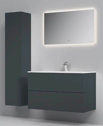 Тумба под умывальник подвесная Am.Pm Spirit 2.0 100 графит M70AFHX1002GM