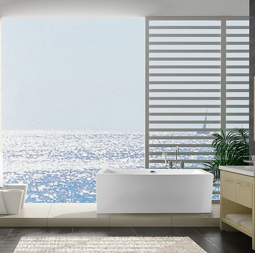 Ванна акриловая отдельностоящая Swedbe Vita 169x80 8824