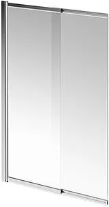 Шторка на ванну 1000мм прозрачное стекло Kerama Marazzi Vetro 100 VE.100.BSD.CR, 1