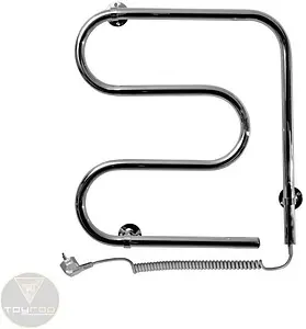 Полотенцесушитель электрический М-образный Тругор ПЭК4 60х60 полированная сталь Полотенцесушитель электрический М-образный Тругор ПЭК4 60х60 полированная сталь, 1