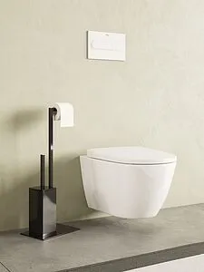 Унитаз подвесной безободковый Roca Ona Rimless белый A346687000 Унитаз подвесной безободковый Roca Ona Rimless белый A346687000, 3