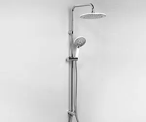 Душевая система без смесителя Wasserkraft хром/белый A039 Душевая система без смесителя Wasserkraft хром/белый A039, 4