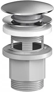 Выпуск автоматический для раковины мультифункциональный Am.Pm хром F070M100 Выпуск автоматический для раковины мультифункциональный Am.Pm хром F070M100, 1