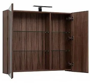 Шкаф-зеркало Aquanet Нью-Йорк 100 L орех 00203955 Шкаф-зеркало Aquanet Нью-Йорк 100 L орех 00203955, 4