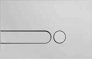 Клавиша смыва для унитаза Jacob Delafon E4326-CP хром глянцевый Клавиша смыва для унитаза Jacob Delafon E4326-CP хром глянцевый, 1