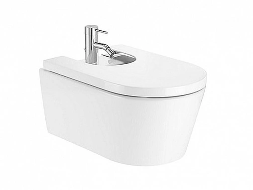 Крышка для биде с микролифтом Roca Inspira Round белый 80652200B