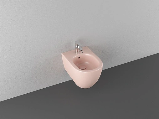 Биде подвесное ISVEA Infinity лососевый 10NF41001SV-2S Биде подвесное ISVEA Infinity лососевый 10NF41001SV-2S