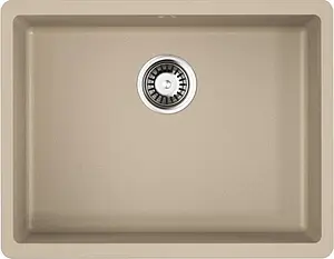 Мойка кухонная Omoikiri Kata 54-U-SA бежевый 4993424, 1