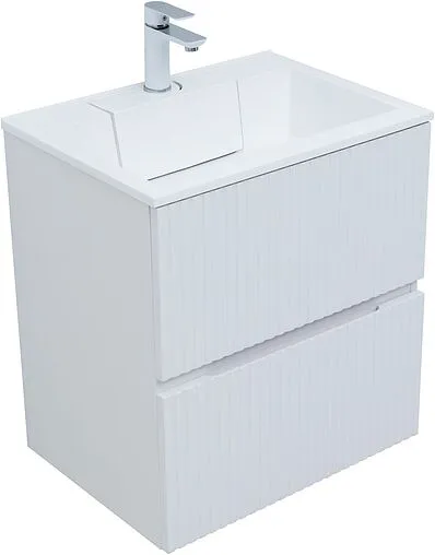 Тумба под умывальник Aquanet Джейн 60 белый матовый 00313284