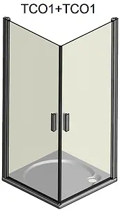 Душевая дверь 900мм прозрачное стекло Roltechnik Tower Line TCO1/900 727-9000000-00-02 Душевая дверь 900мм прозрачное стекло Roltechnik Tower Line TCO1/900 727-9000000-00-02, 3