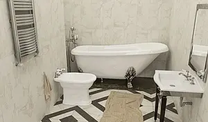 Ванна отдельностоящая из искусственного камня Esse Santorini 171x78 ножки хром Ванна отдельностоящая из искусственного камня Esse Santorini 171x78 ножки хром, 3