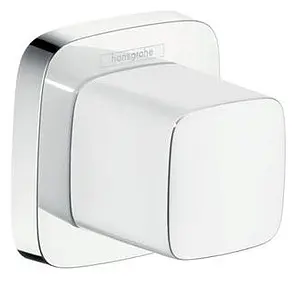 Вентиль запорный Hansgrohe PuraVida белый/хром 15978400, 1