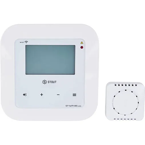 Беспроводной контроллер зонального управления Wi-Fi 8 зон НЗ 230В Stout ST-WIFI 8S mini белый STE-0101-100081