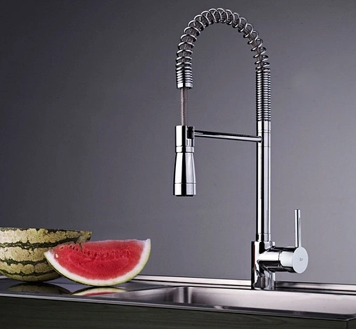 Смеситель для кухни с гибким изливом Teka ARK 939 хром 239391210