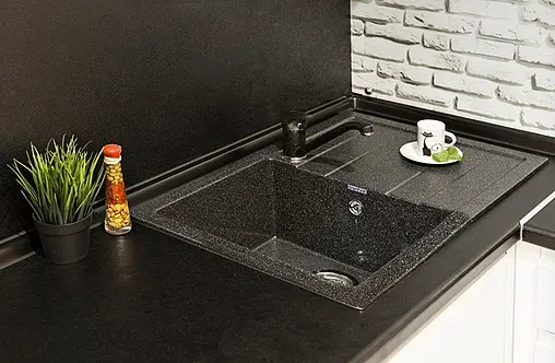 Мойка кухонная GranFest Quadro Q-780L серый