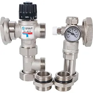 Узел насосно-смесительный без насоса Stout SDG-0120-004000, 2