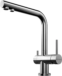 Смеситель для кухни с подключением к фильтру Omoikiri Nagano-C хром 4994146, 1