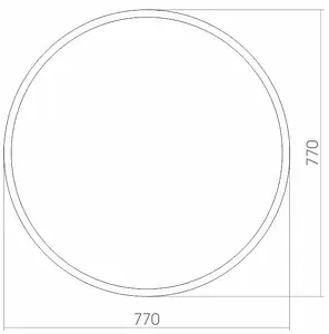 Зеркало Aquanika Metallica 77 чёрный AQM7777RU13 Зеркало Aquanika Metallica 77 чёрный AQM7777RU13, 2
